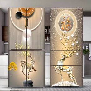 Magnetic refrigerator stickers