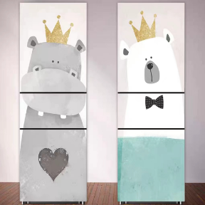 Refrigerator stickers